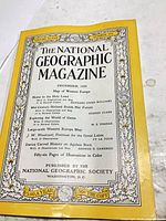 Front cover showing title, date, volume, price, and map insert reference