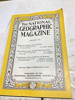 Front cover showing title, border design and date January 1951