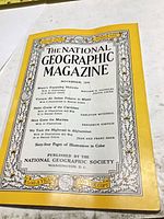 Front cover of National Geographic Magazine November 1950