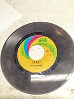 Side A showing Lordy label with scratches visible