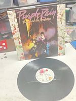 Front jacket and record visible