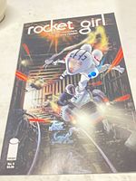 Front cover full view of Rocket Girl No. 4 comic