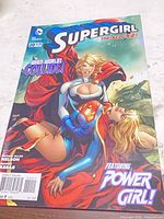 Front cover of Supergirl #20 comic book