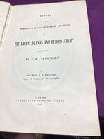 Title page showing publication details