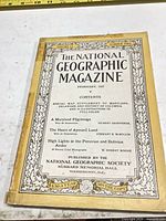 Front cover showing title, date and decorative border