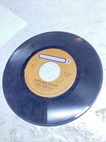 Side A label "Never Been To Spain" showing catalogue number and ABC/Dunhill branding