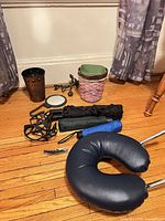 All lot contents overview on floor