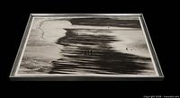 Angled view of entire framed print showing image subject and frame finish