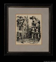 Framed artwork front view