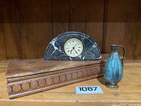 All three items grouped on shelf