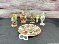 Group shot showing all eight items