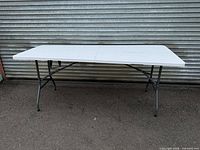 Full view of folded-out table front