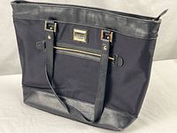 Full view of tote bag showing overall design and structure