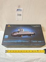 Front of JMBricklayer Nuclear Submarine box showing model number 61505 and piece count 1498+