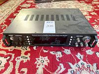 Front view of receiver showing model, controls and overall condition