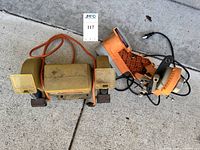 Both tools side by side showing overall condition and cords