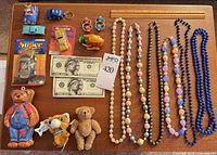 All items overview on table