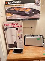 All three boxed and loose appliances together