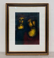 Framed artwork full view