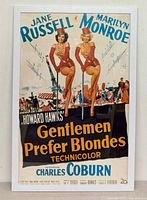Front view of full movie poster inside white border