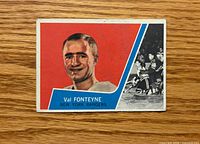 Front of Val Fonteyne 1963-64 Topps card