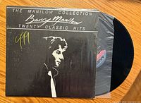 Front cover with vinyl partially exposed