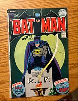 Front cover showing Batman #242 details