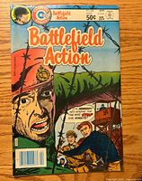 Front cover showing title, issue number and artwork