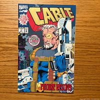 Front cover showing title, issue number, price and main artwork