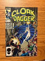 Front cover showing title, characters, price, issue number and first issue text