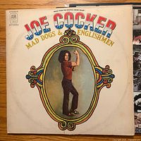 Front cover of the Joe Cocker Mad Dogs & Englishmen gatefold sleeve