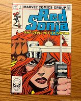 Front cover showing title, issue number, price and artwork