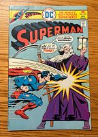 Front cover of Superman #295 comic book