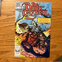 Front cover of The Dark Crystal #1 comic book showing title, artwork, price and issue information