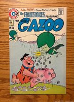 Front cover of The Flintstones comic issue #4 showing artwork, price and publisher details