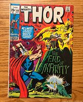 Front cover of Thor #188 showing title, issue number, date, and artwork