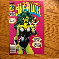 Front cover of The Sensational She-Hulk #1 comic book