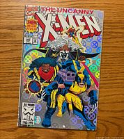 Front cover of The Uncanny X-Men #300 with foil design and characters