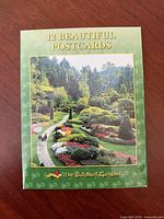 Front cover of the postcard booklet