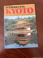 Front cover showing title, author and photograph of Kinkaku-ji