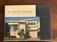 Front cover of hardcover book showing title, author Rob Keil, modernist house image