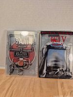 Front covers of both DVD cases