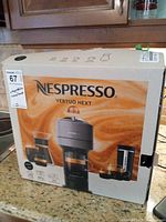Front of Nespresso Vertuo Next retail box