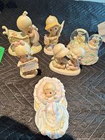Group view of all six Precious Moments items