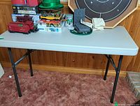Full view of the folding table