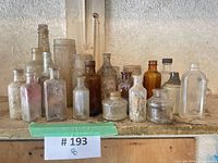 Group shot of all bottles on shelf