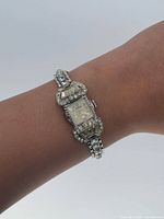 Watch on wrist showing overall appearance and fit