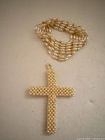 Bracelet and pendant together showing full view