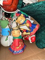 Loose teddy bear musician ornaments and other loose pieces