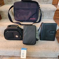 Group shot of all four bags/organizers